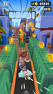 Download Subway Surfers MOD APK 3.27.1 for Android with Mega Menu – Unlimited Everything 3