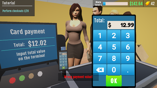 Supermarket Manager Simulator Mod Apk v1.0.15 (Mod Menu, Unlimited Everything) 1.0.15 3