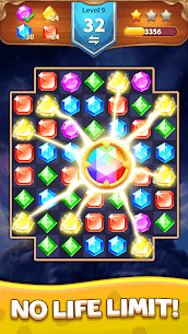 Jewels Match blast Game | Jewels Adventure Match 3 Download Mod Apk 5